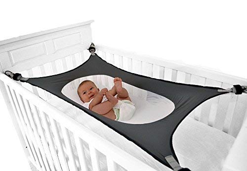 Crescent Womb Infant Safety Bed - Breathable & Strong Material That Mimics The Womb While Reducing The Environmental Risks Associated With Early Infancy, Grey