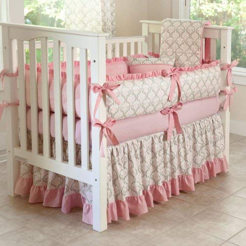 CUSTOM BOUTIQUE BABY BEDDING - Madison - 5 Pc Crib Bedding Set