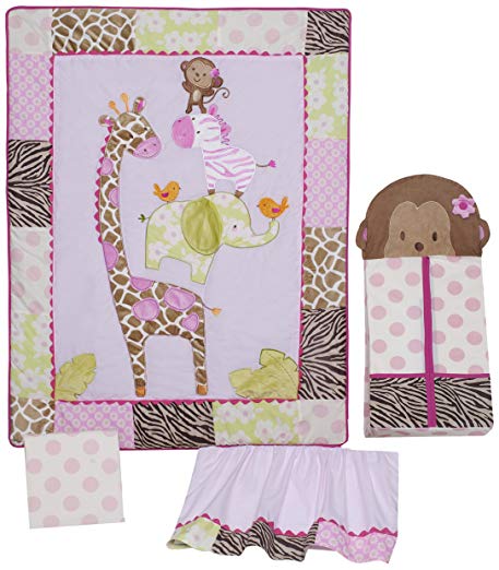 Carter's Jungle Jill 4 Piece Crib Bedding Set (Discontinued by Manufacturer)