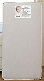 LA Baby Sleepy Baby 126 Coil Mattress, White (Discontinued by Manufacturer)