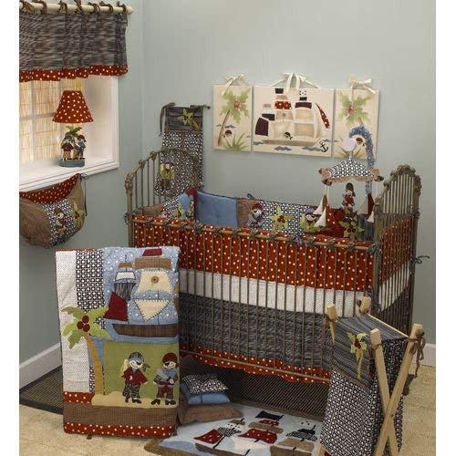 Cotton Tale Designs 8 Piece Bedding Set, Pirates Cove