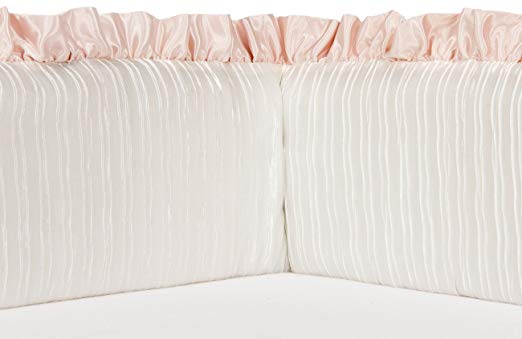 Sweet Potato Lil' Princess Bumper, Pink/Cream/Ivory