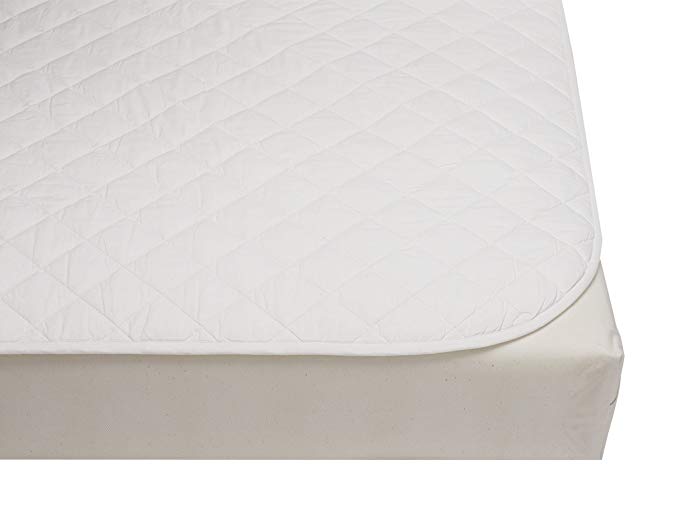 Coyuchi Mattress Pad, Crib, White