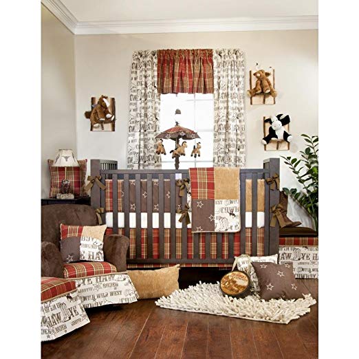 Carson 4 Piece Baby Crib Bedding Set with Bumper by Glenna Jean