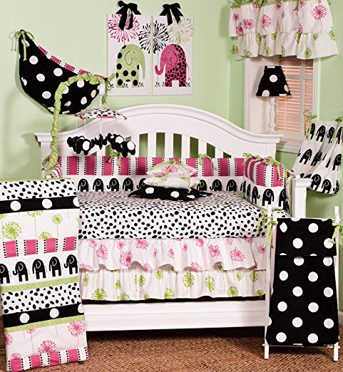 Cotton Tale Designs Hottsie Dottsie 8 Piece Crib Bedding Set