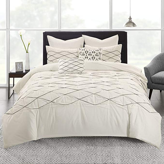 Urban Habitat Sunita Duvet Cover Set, White