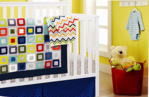 New 10 pcs Baby Boy Crib Bedding Set