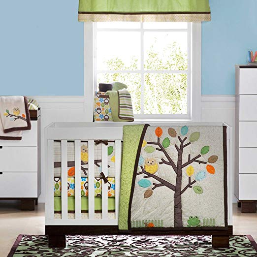 Arbor Friends 4 Piece Baby Crib Bedding Set by Not Neutral