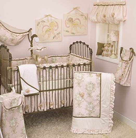 Cotton Tale Designs Lollipops and Roses 8 Piece Crib Bedding Set