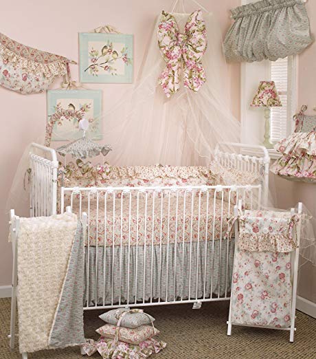 Cotton Tale Designs Tea Party Bedding Set, 8 Piece