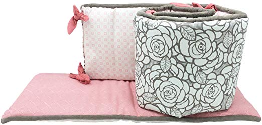 CoCalo Couture Alma 4-Piece Reversible Crib Bumper