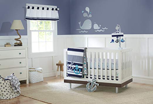 Just Born Crib Bedding Set, High Seas