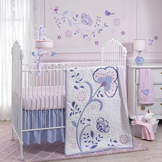 Lambs & Ivy Mackenzie 7-Piece Crib Bedding Set