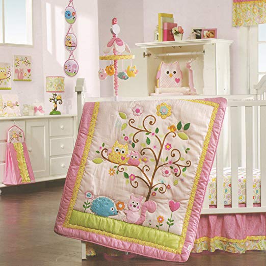 Lambs & Ivy Dena Happi Tree 8 Piece Bedding Set