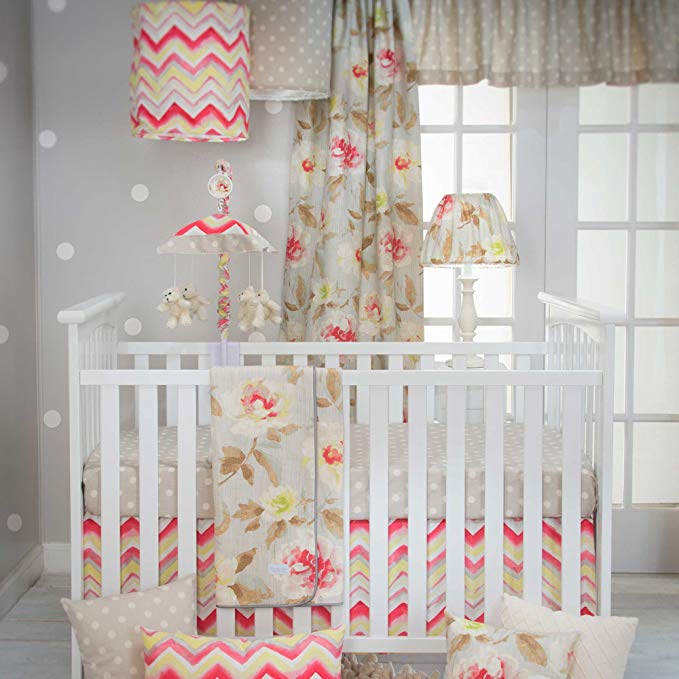 Harper 3 Piece Crib Bedding Set